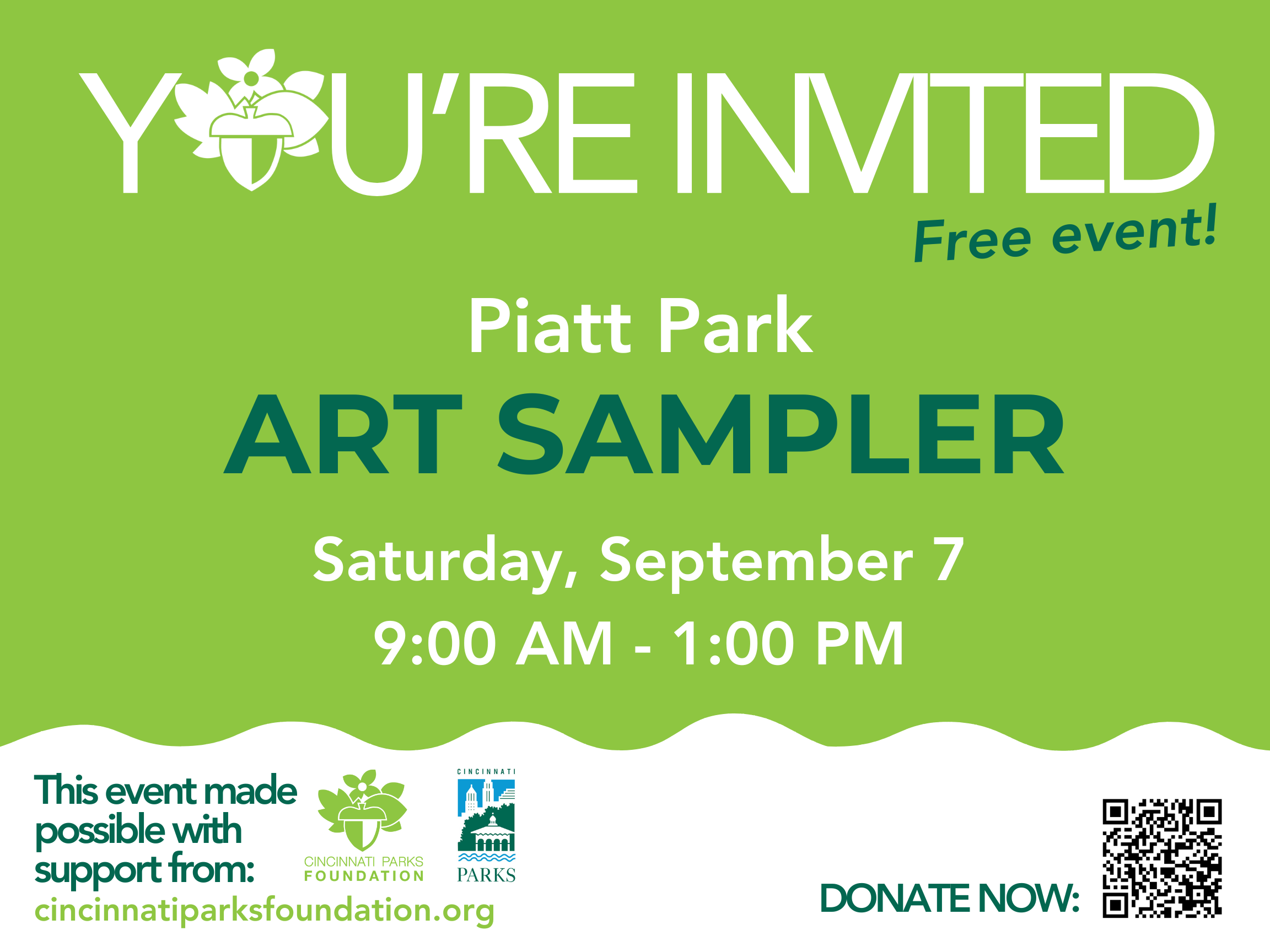Piatt Park: Art Sampler