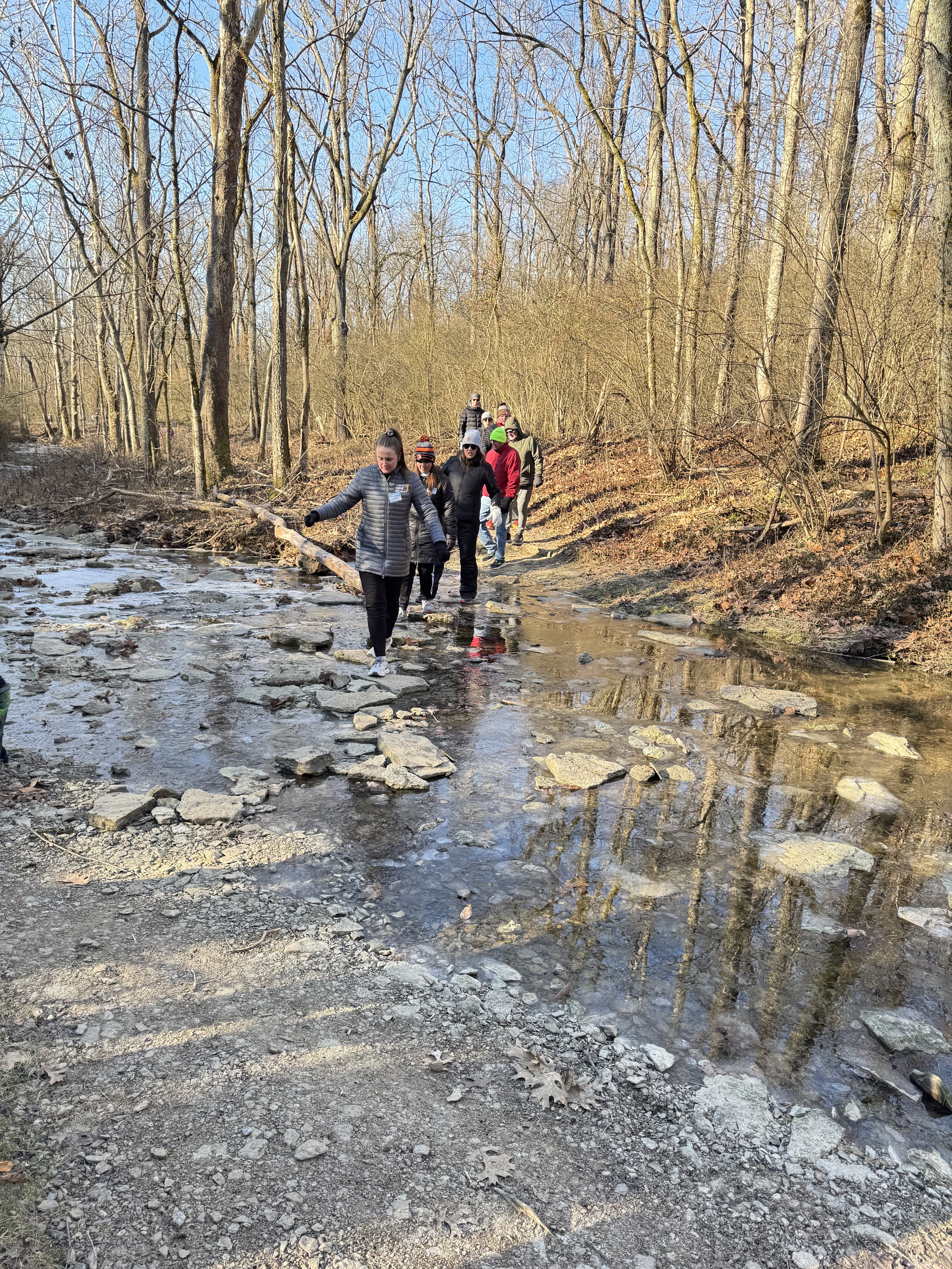 Winter Hiking: Eden Park with WE Outside