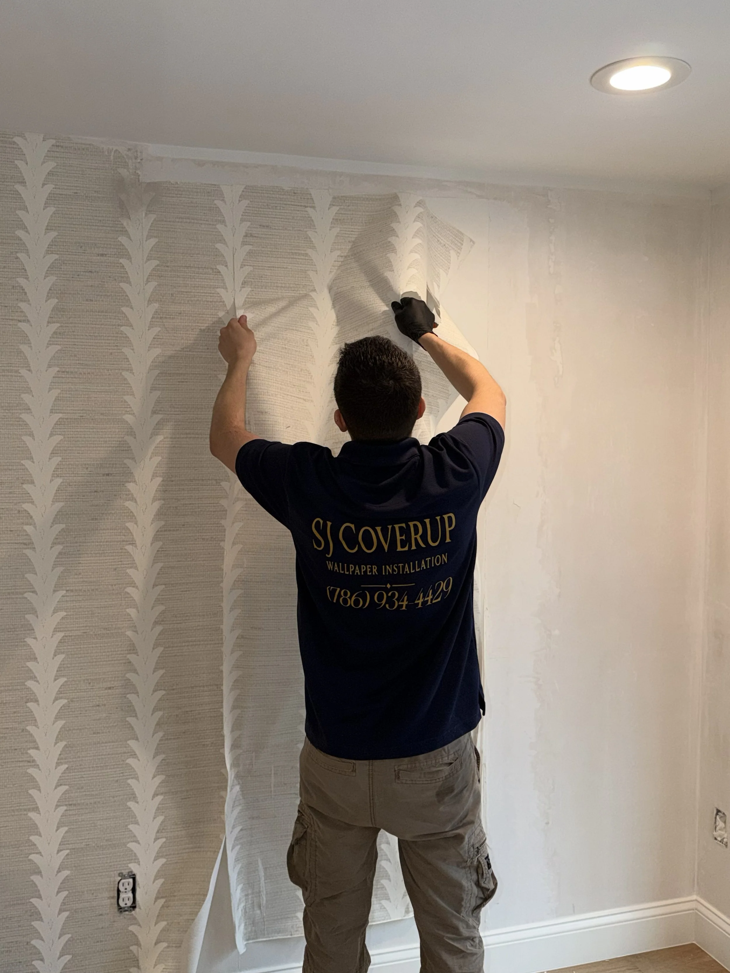 Wallpaper & Adhesive Removal
