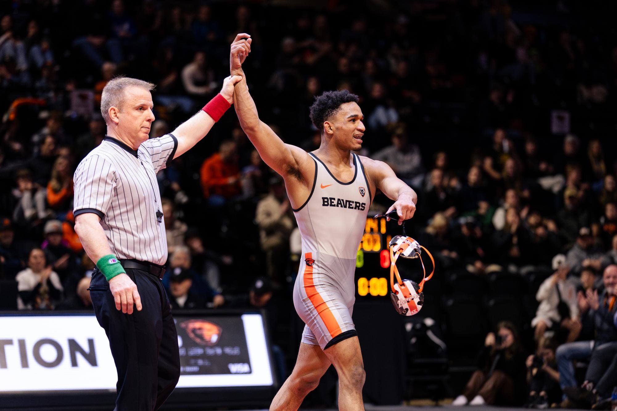 Oregon State wrestling takes down Cal Poly in comeback win