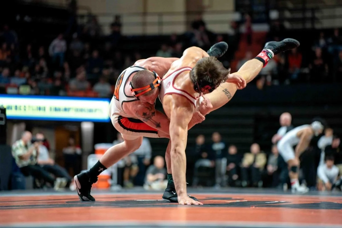 Oregon State wrestling snags three Pac-12 titles