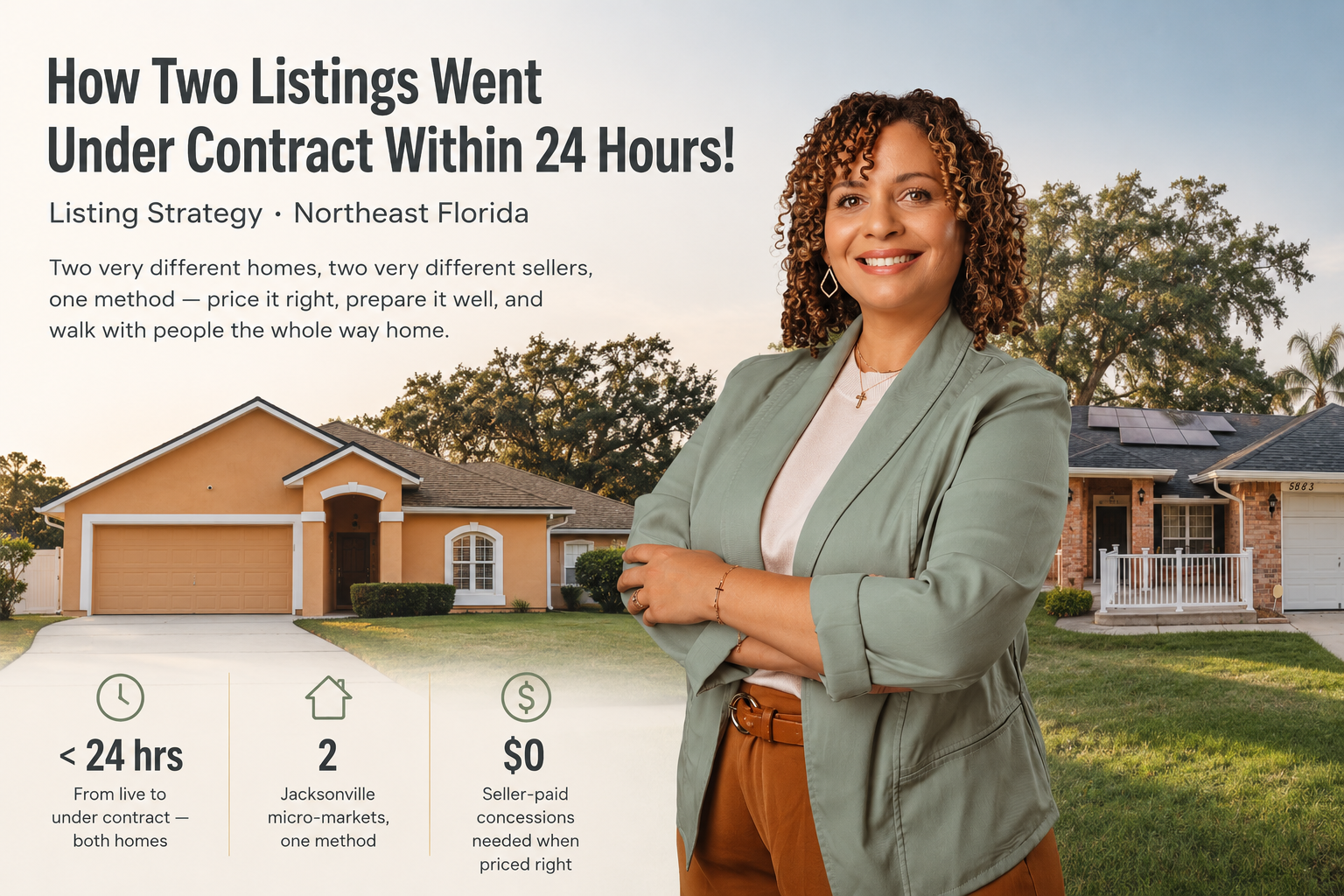 How Two Listings Went Under Contract Within 24 Hours!