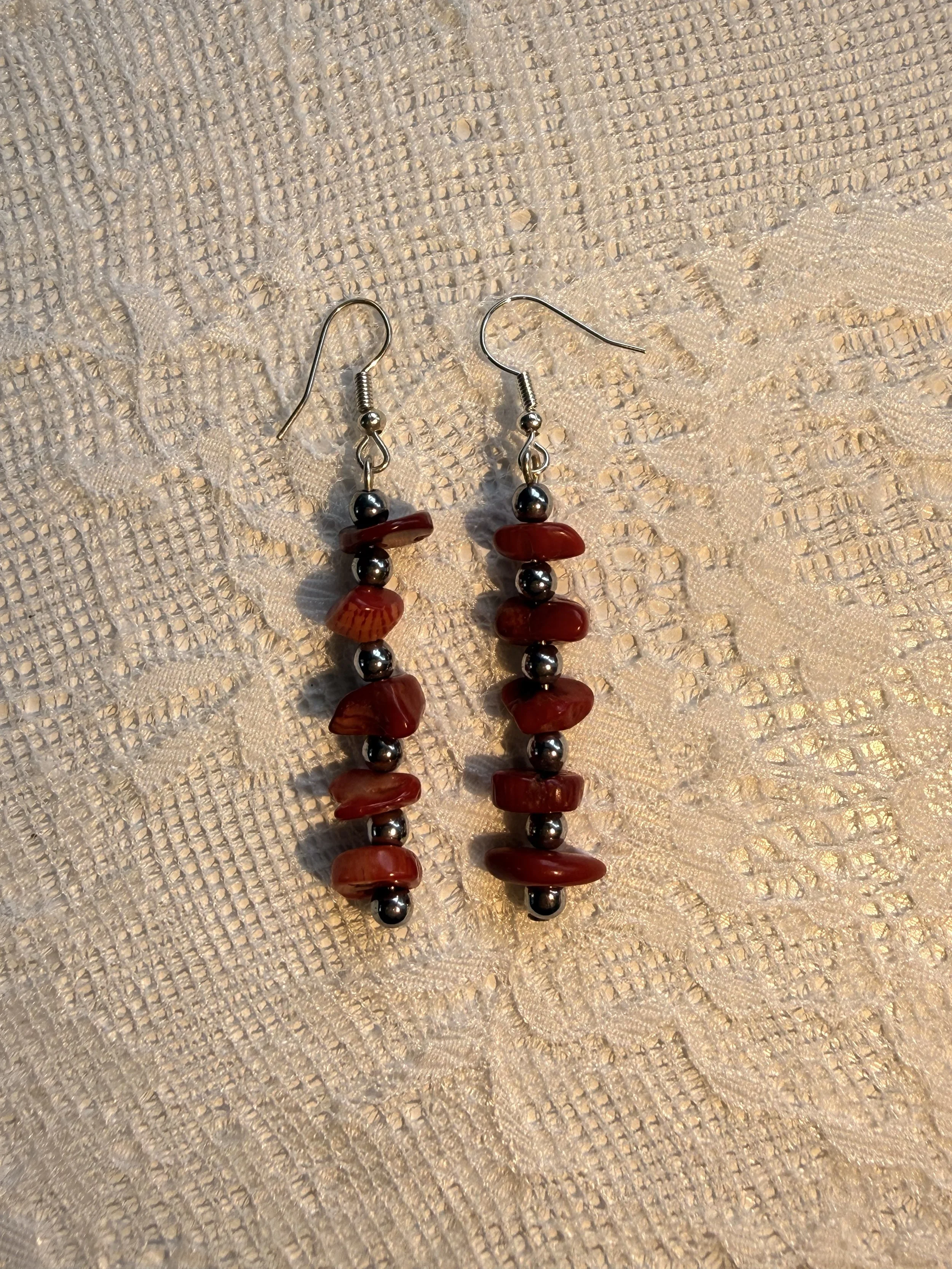 The Fire Coral Earring