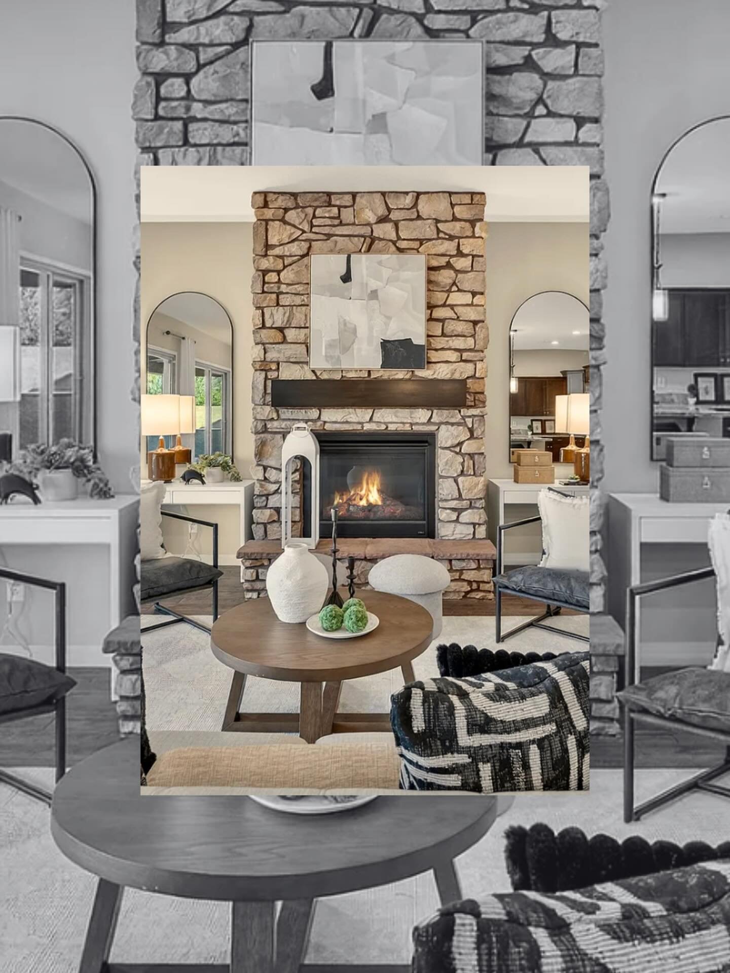 Creating spaces buyers feel before they even think 🤍 
That&rsquo;s the goal every time. 
Could you see yourself here? #interiorinspo #realestatemarket #designforlife #arizonarealestate
 #homestaging