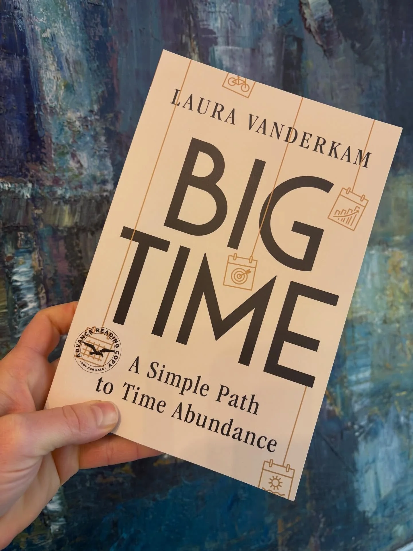 @lvanderkam this new book couldn&rsquo;t have arrived at better time&mdash;during the calm before the storm. I can&rsquo;t wait to get some new time management tips from the master. There are busy days ahead! #168hours #bigtime #timemanagement #getti