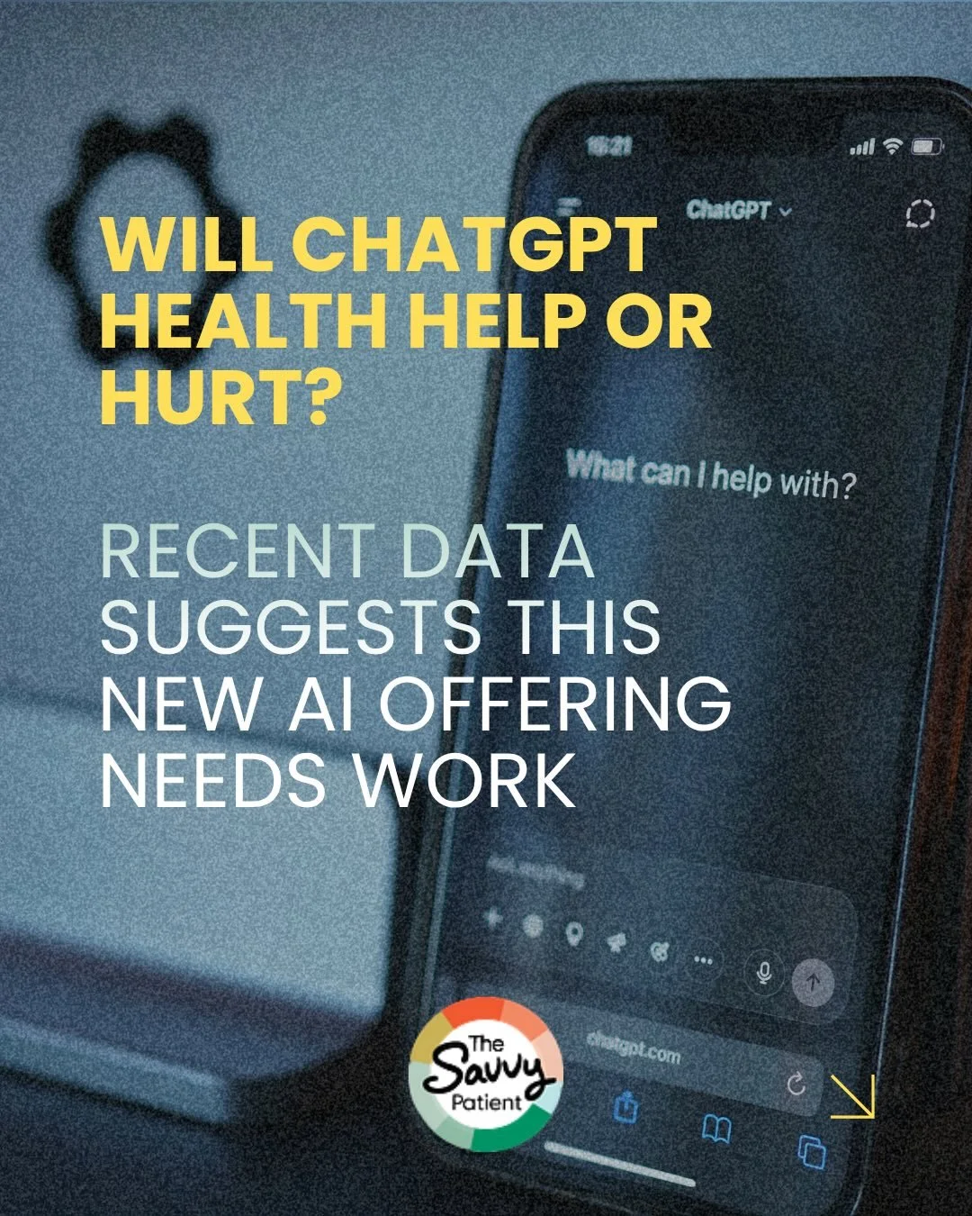 No fooling here. 
ChatGPT&rsquo;s new offering: ChatGPT Health...
My thoughts? Well, I have a few. 

Check out my latest article, link in bio 🔗
.
.
#chatgpt #ai #chatgpthealth #womenshealth #artificialintelligence