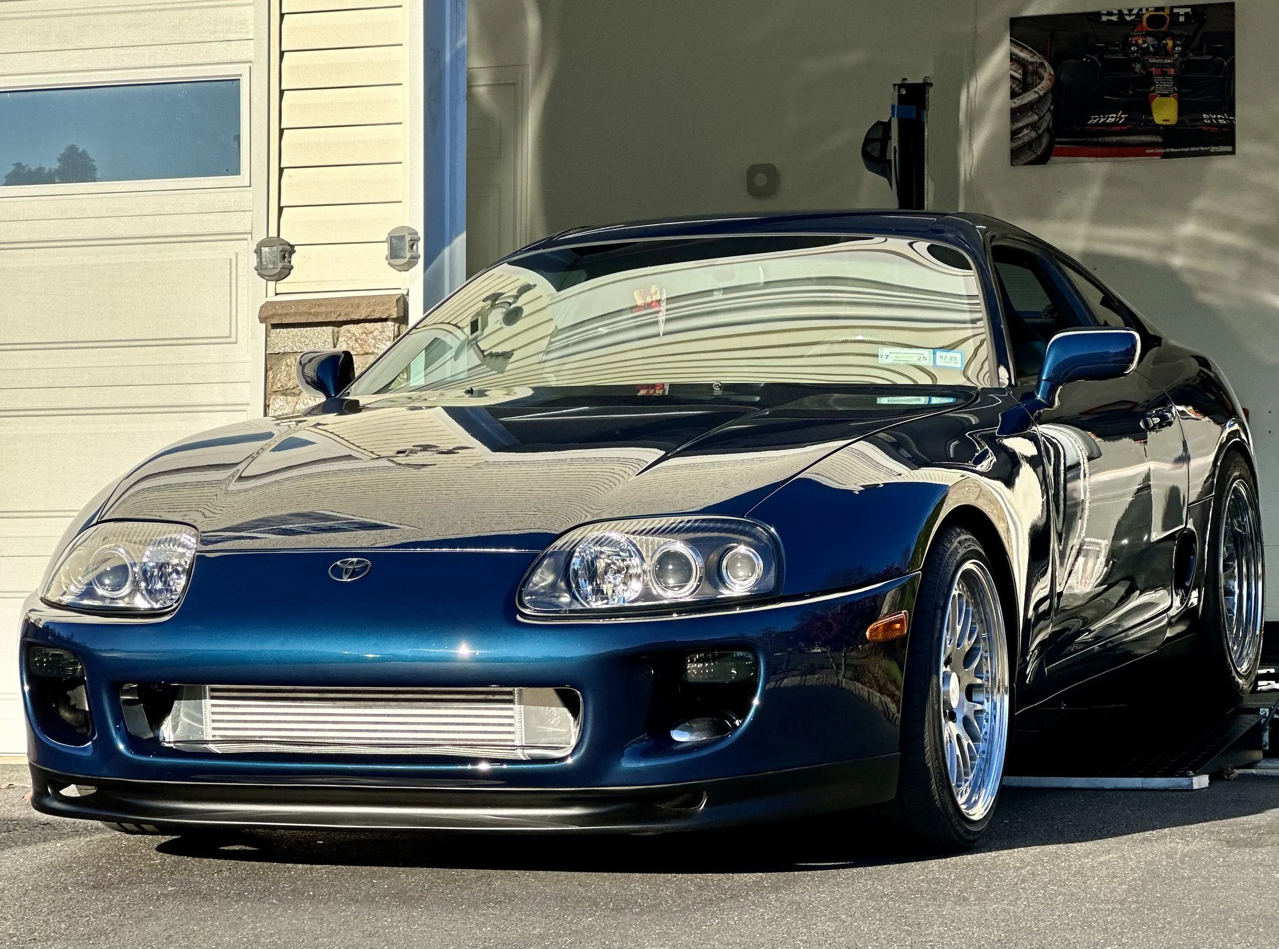 Baltic Blue Garage - Print