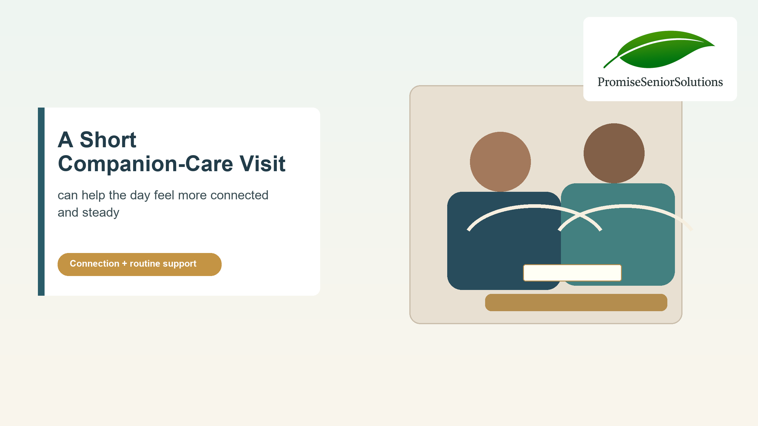 What a Short Companion-Care Visit Can Help With at Home