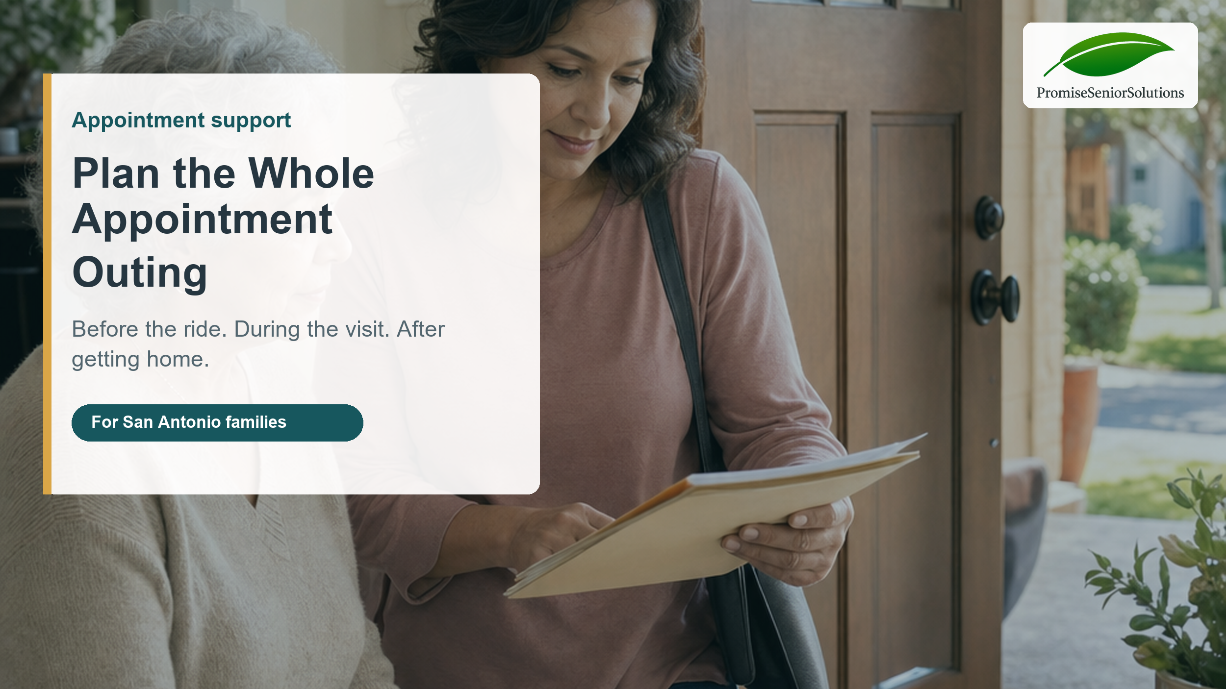 How to Plan the Whole Appointment Outing for an Older Loved One