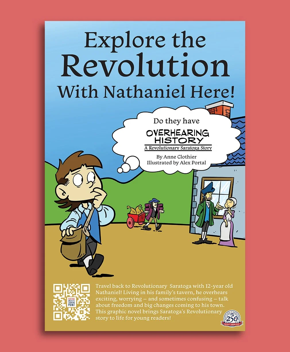 Saratoga 250, Book Poster, 2025