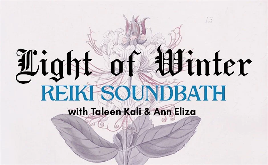 Light of Winter Reiki Soundbath at Pan’s Apothika