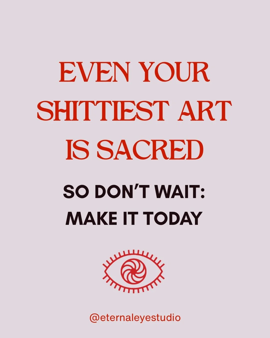 Make that crappy art lol, your future self will thank you 🌹🌹🌹

#creativeritual #artistssupportingartists #selfcare #soundhealinglosangeles