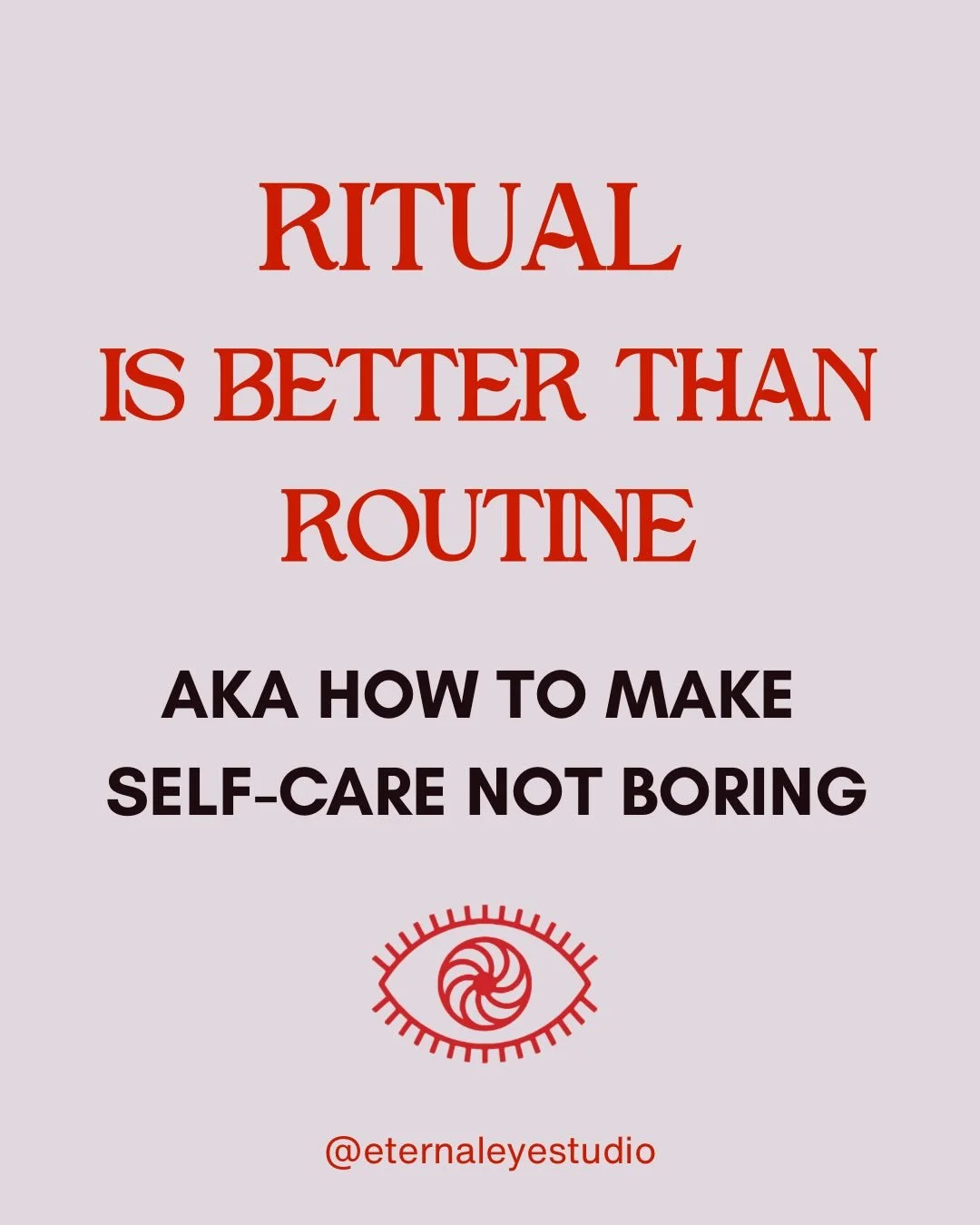 ❤️&zwj;🔥 RITUAL > ROUTINE ❤️&zwj;🔥
How to make self-care not boring and ritualize the mundane into the divine. Comment your favorite ritual/routine below! 👇🏽 

#selfcare #creativeritual #soundhealing
