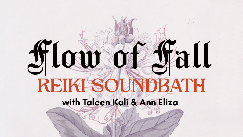 Flow of Fall Reiki Soundbath at Night Temple