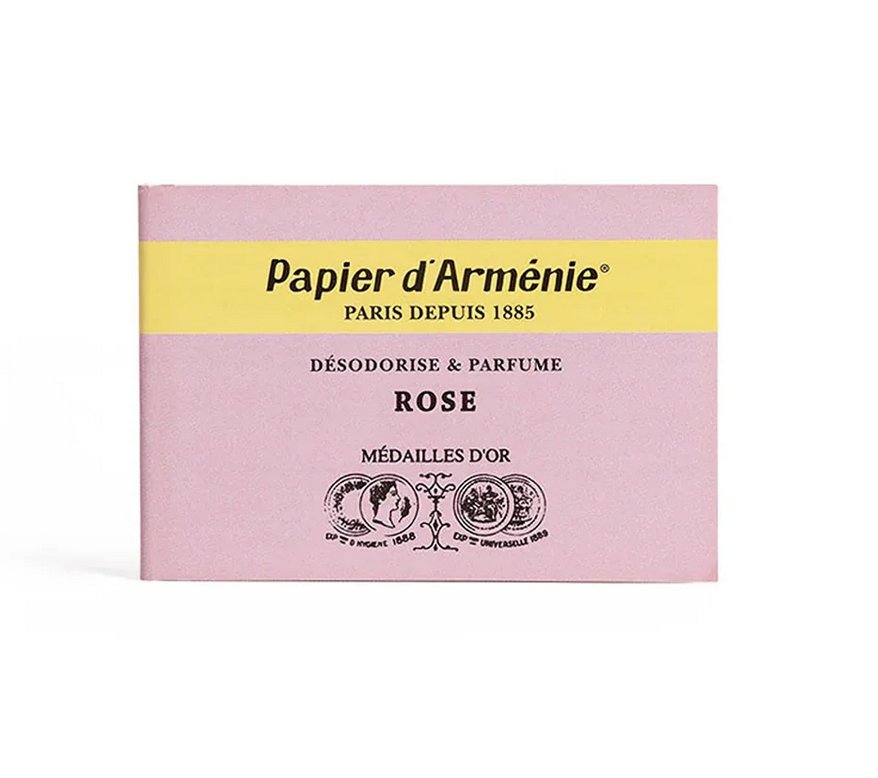 Rose Paper Incense Booklet
