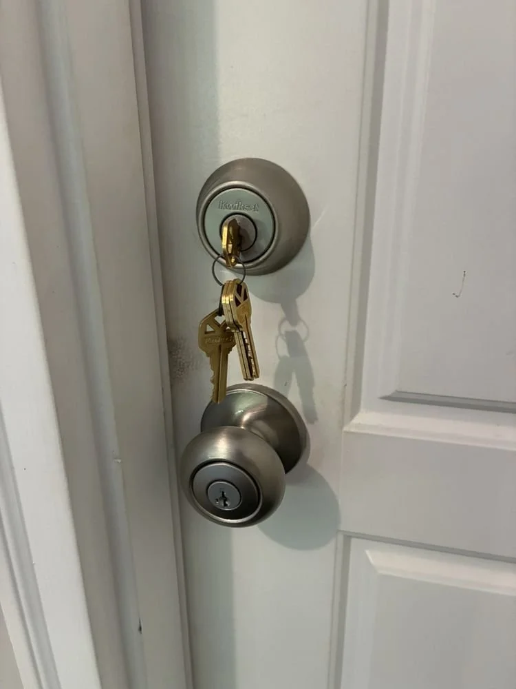 New Lock Installation