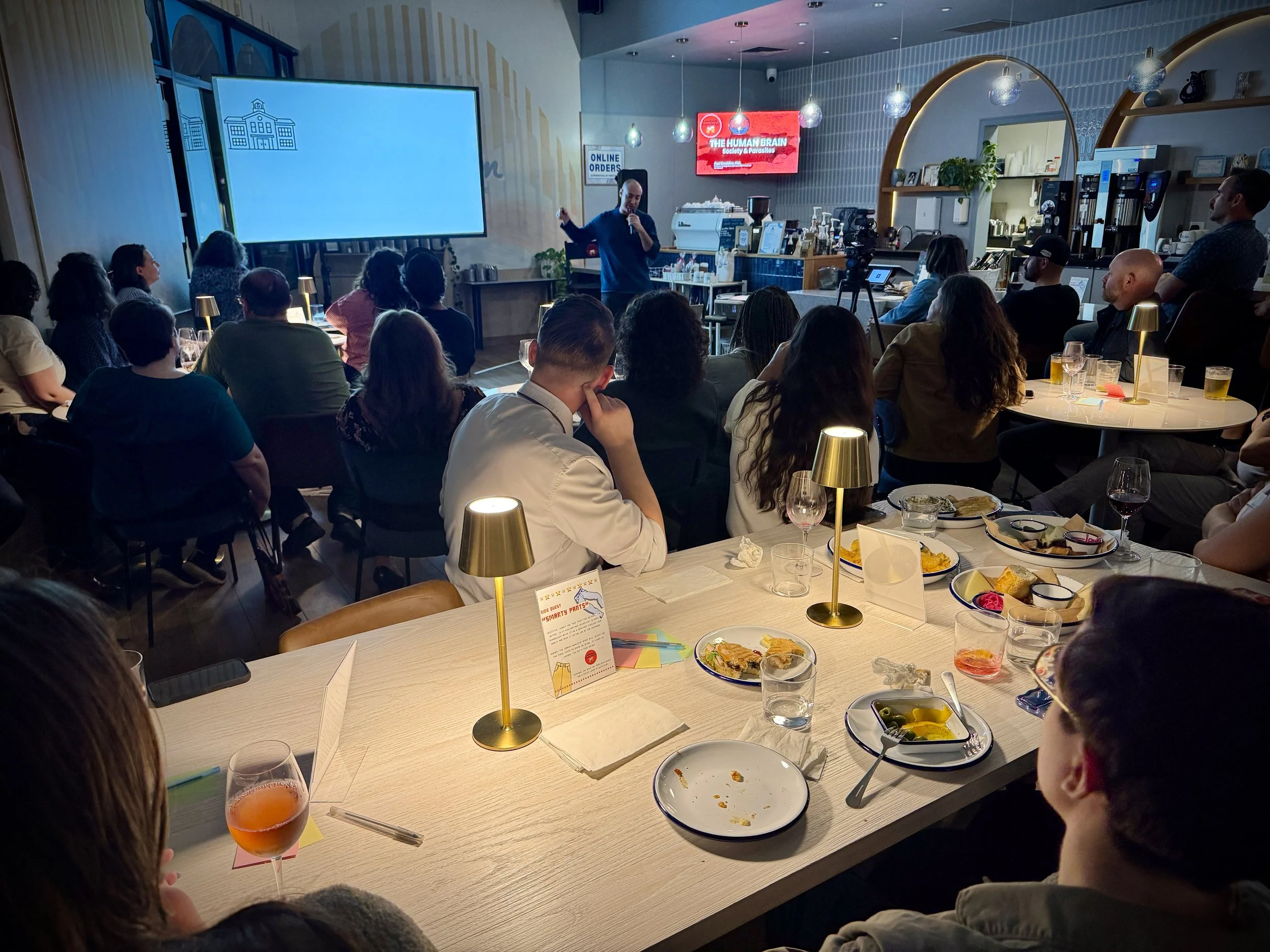 March 10th Your Brain Society and Parasites Bar Lecture