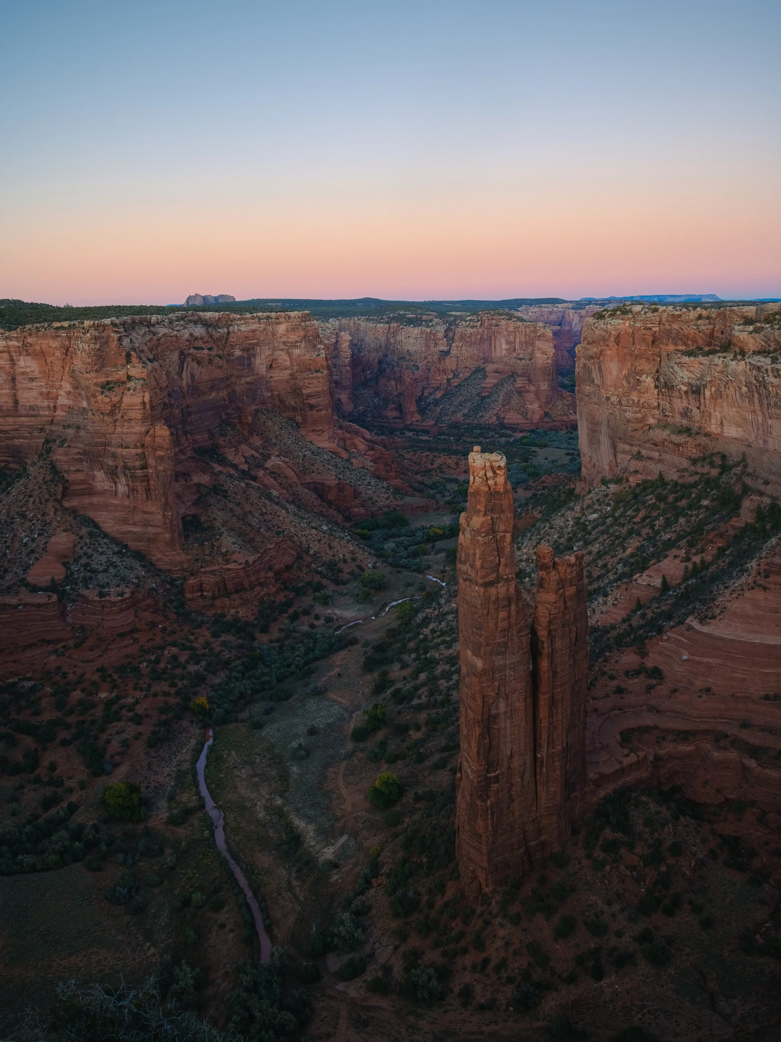 Spider Rock Sunset