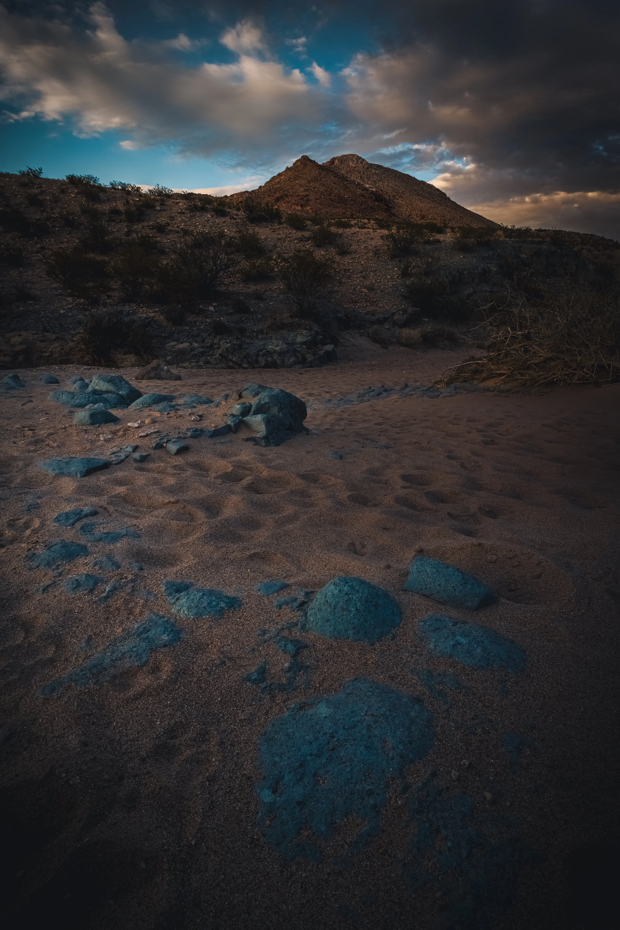 Blue in the Wash