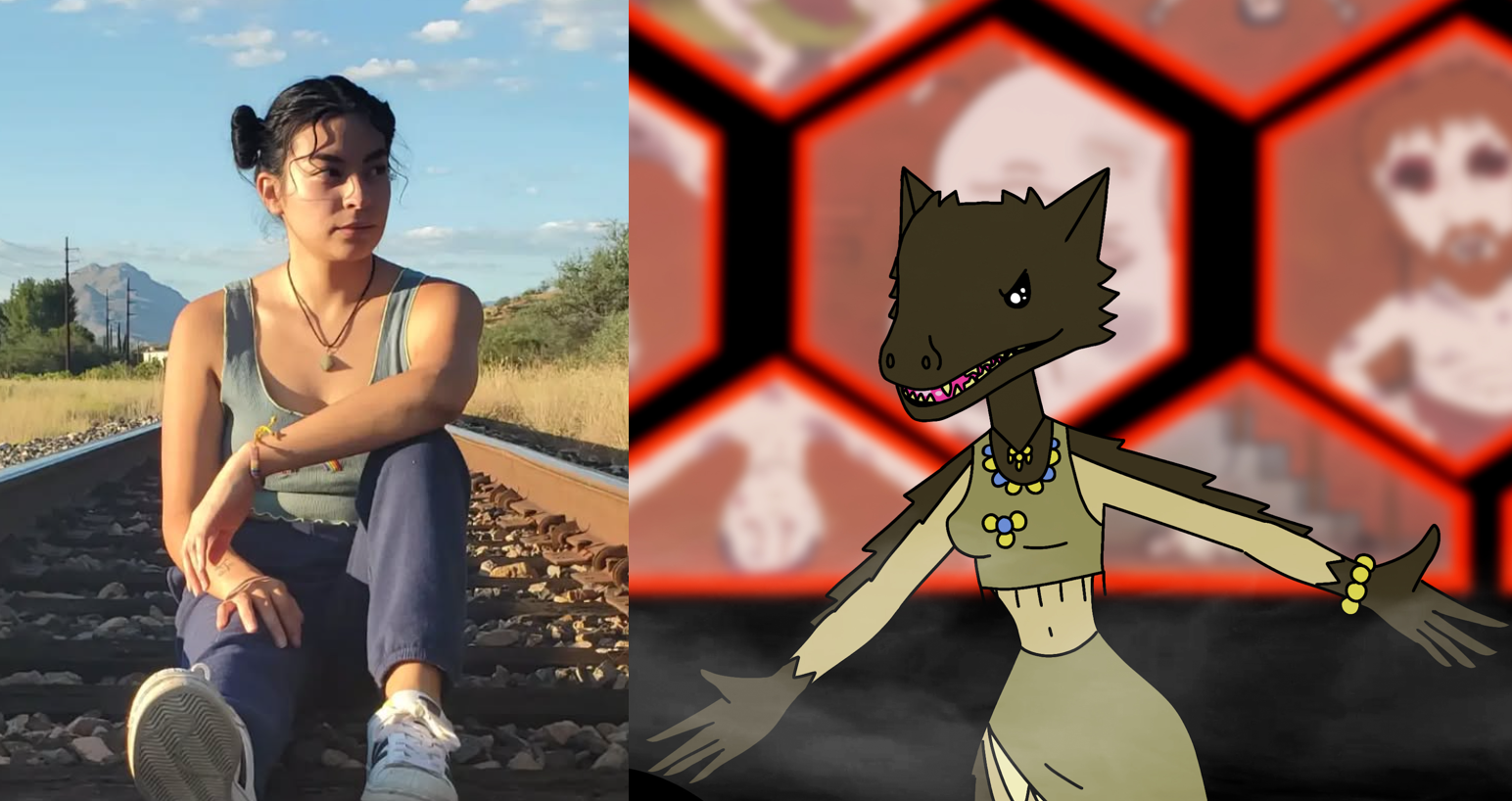 Jaynee Anne Monarrez is Salmahay in Beef Creek by Negative Kitty, an 11-minute adult animation proof-of-concept cartoon pilot.