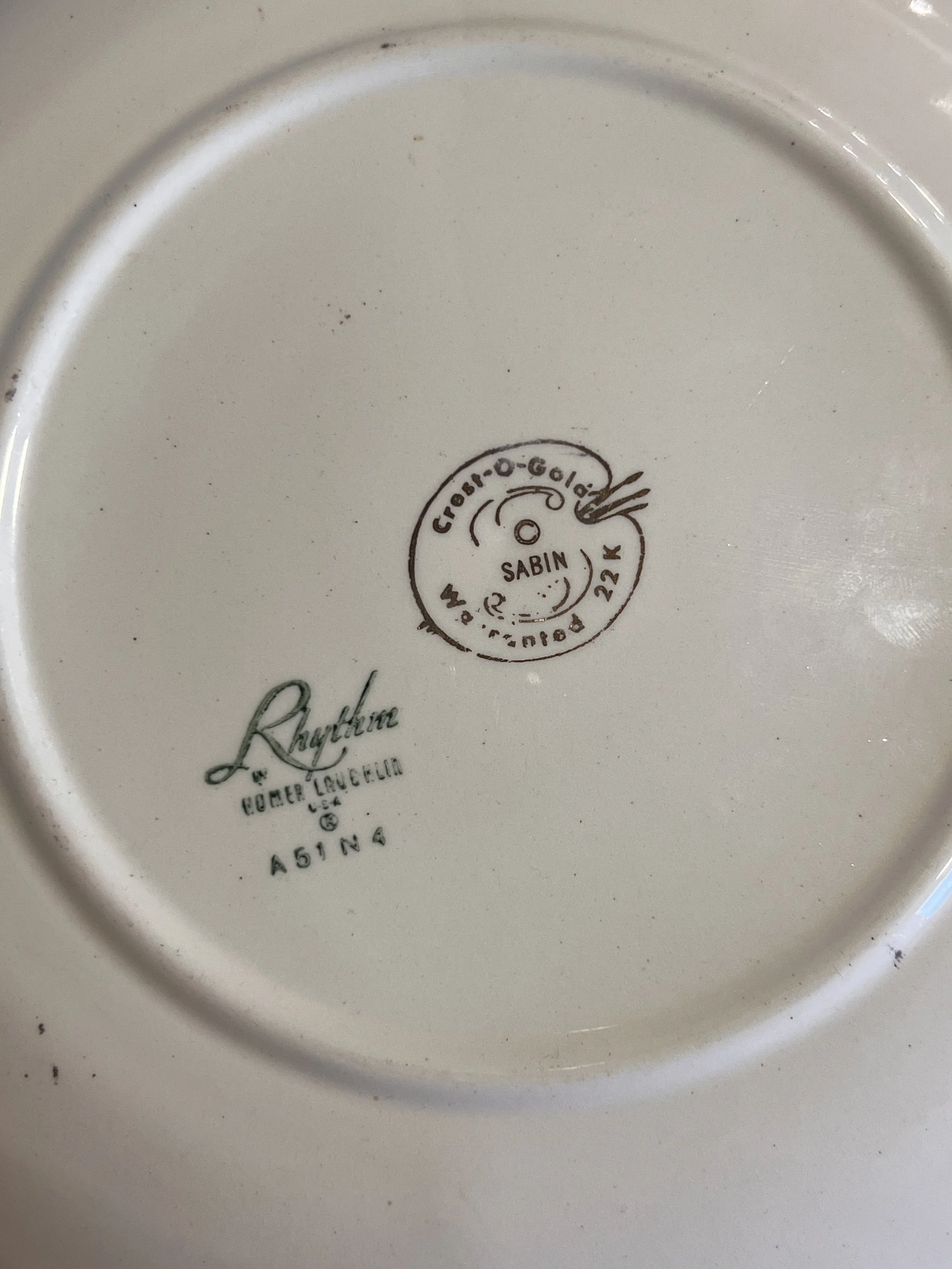 What Is a Backstamp? Understanding Vintage Dinnerware Marks