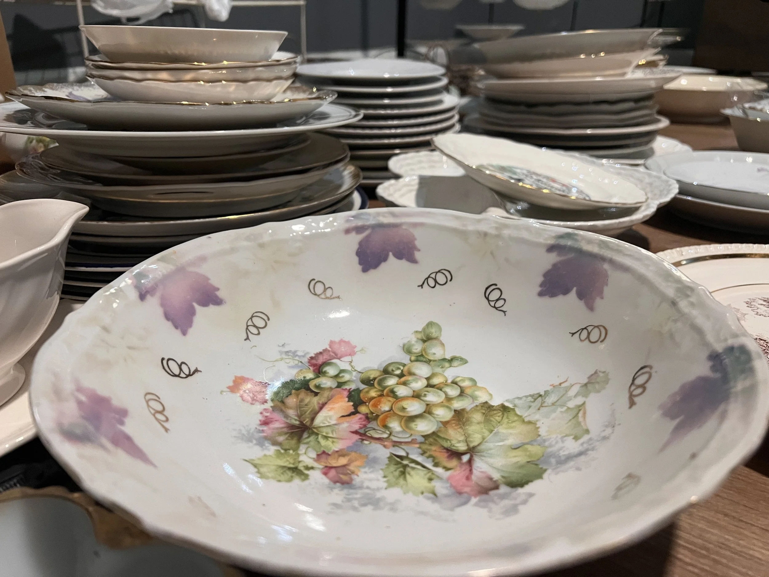 Why Vintage Plates Make the Best Tiered Trays