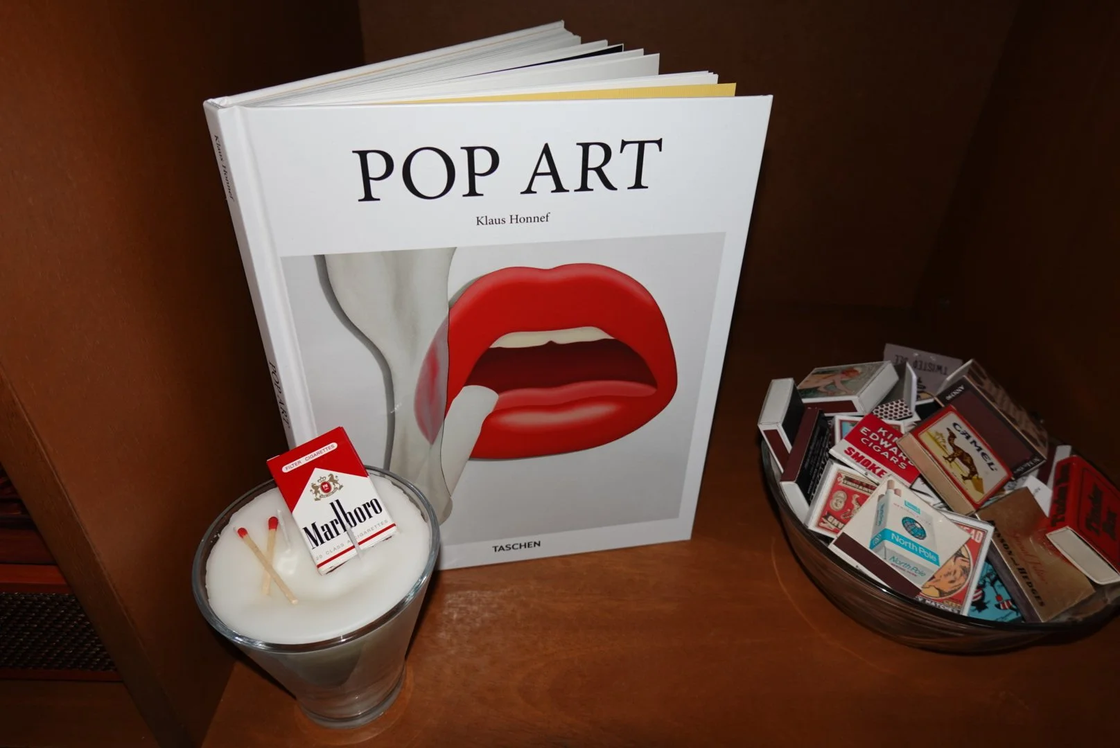 Vintage Marlboro Candle