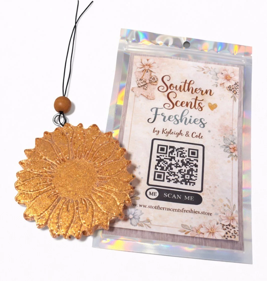 Sunflower Car Freshie