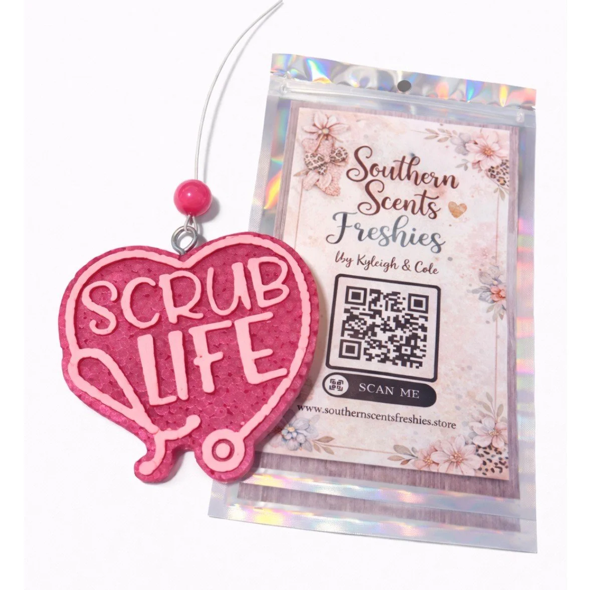 'Scrub Life' Car Freshie