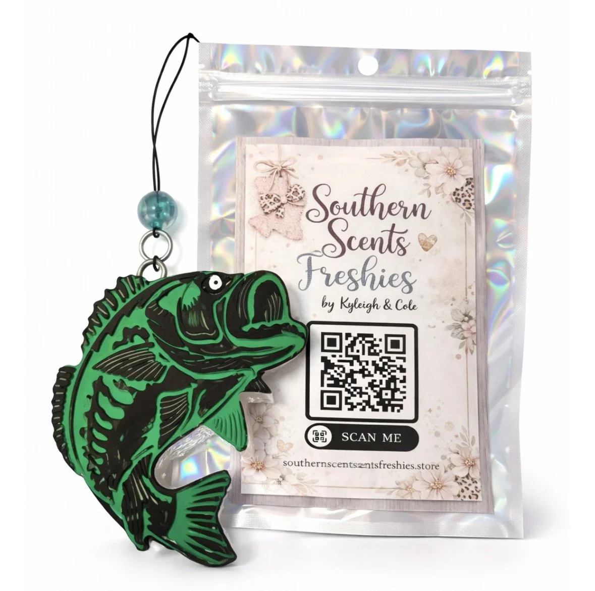 Southern Fish Charm Car Freshener