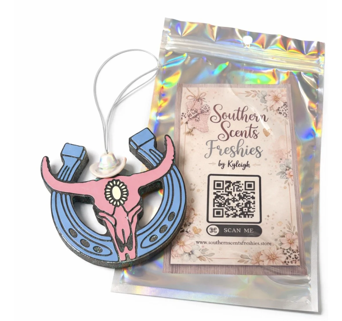 Southern Charm Horseshoe Car Freshie