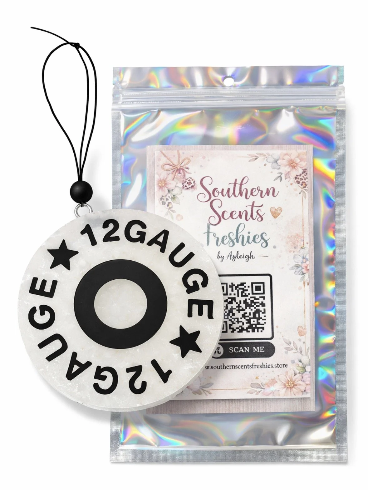 12-Gauge Charm Car Freshie