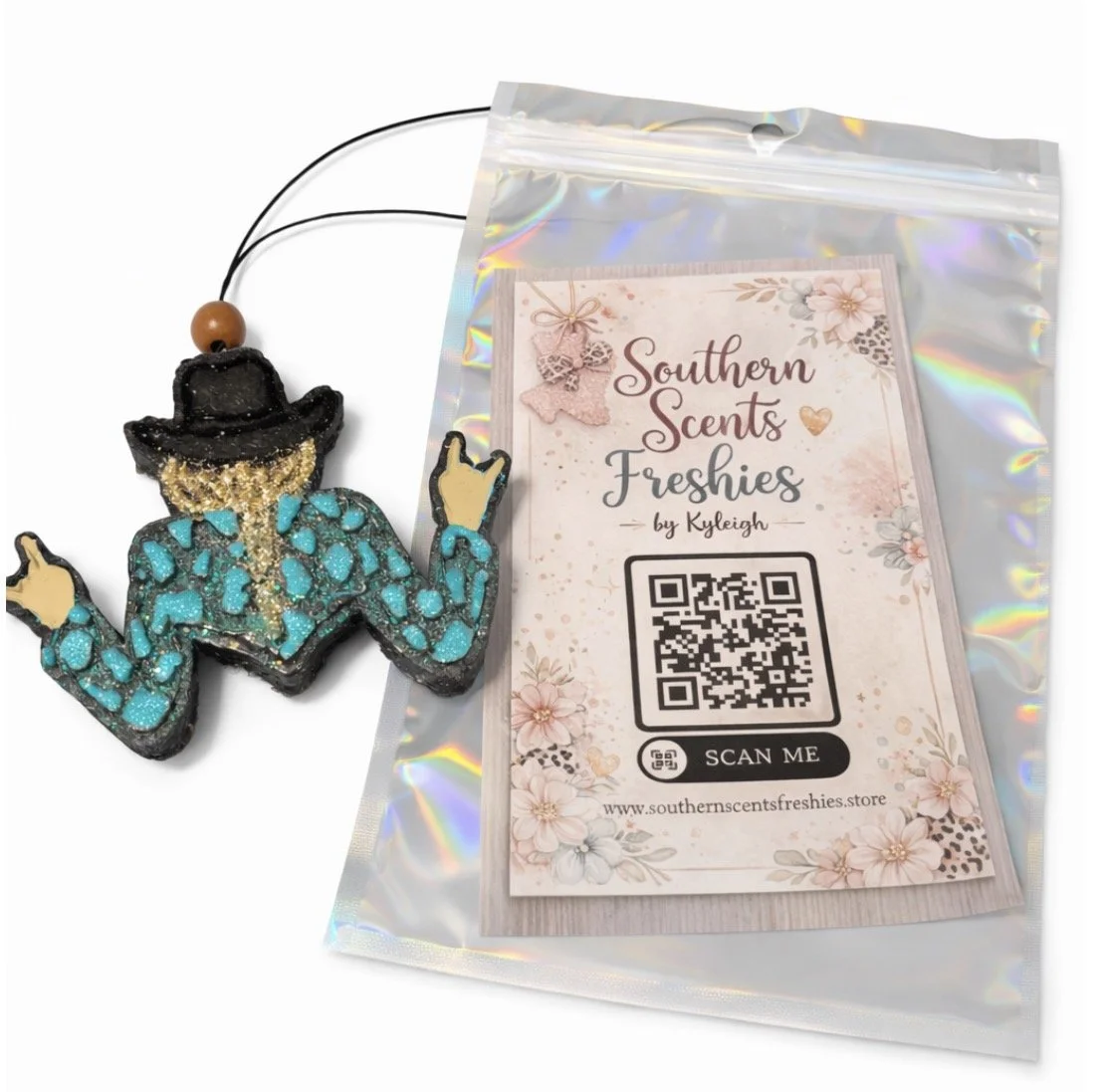 Southern Cowgirl Car Freshie