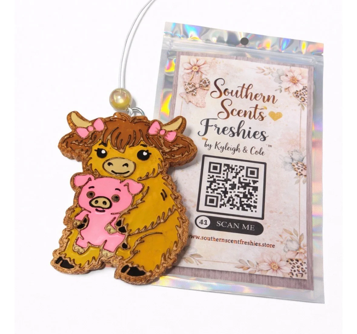 Charming Cow & Piglet Freshie