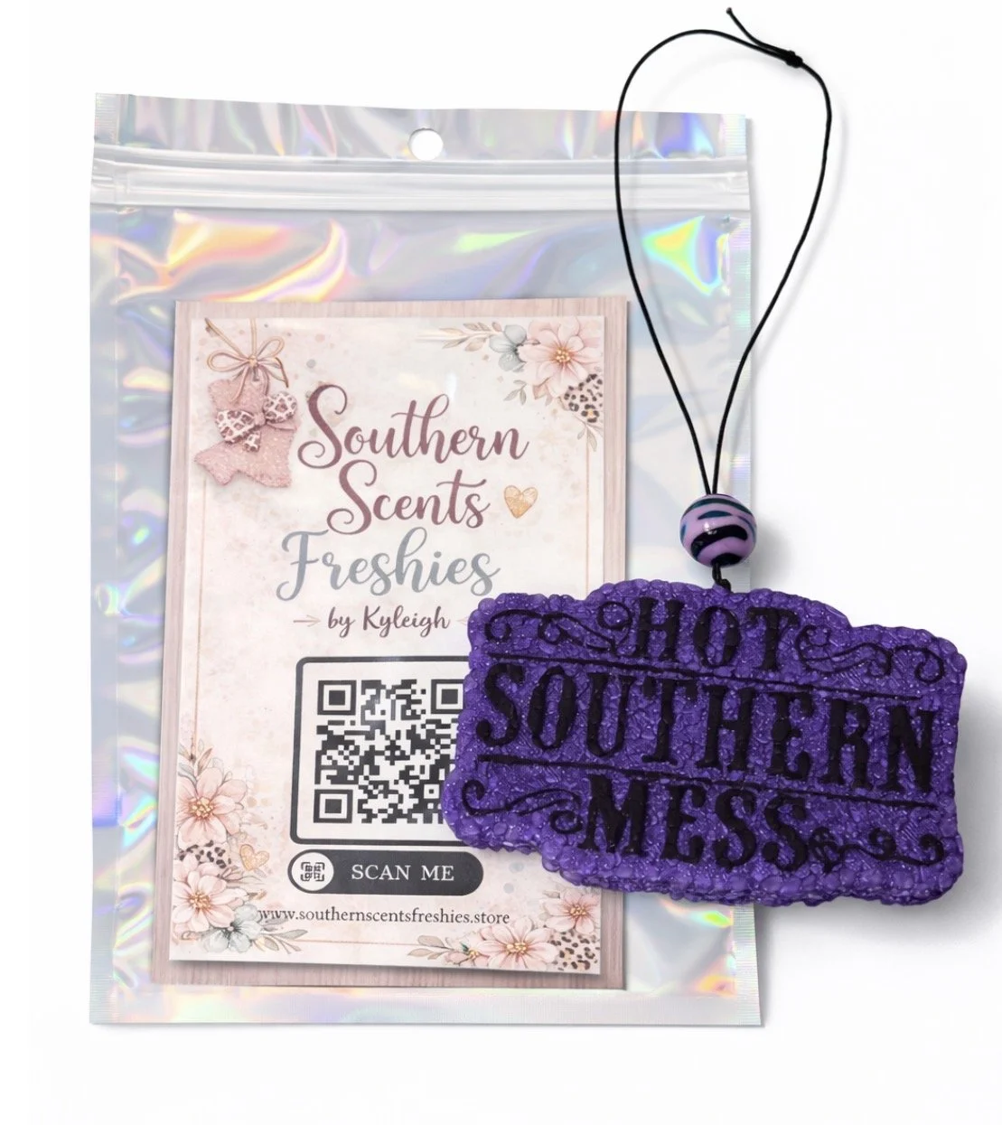 'Hot Southern Mess' Car Freshie