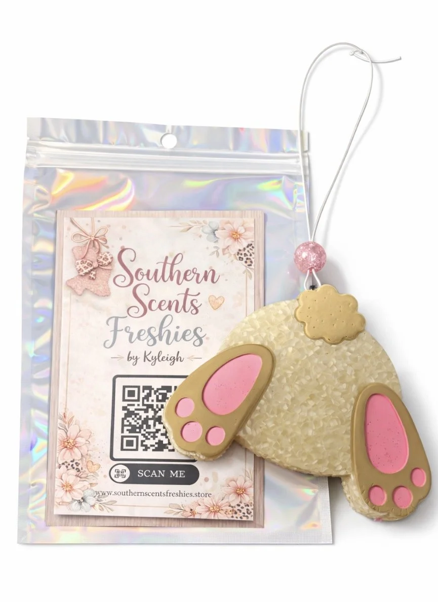 Bunny Paws Car Freshie