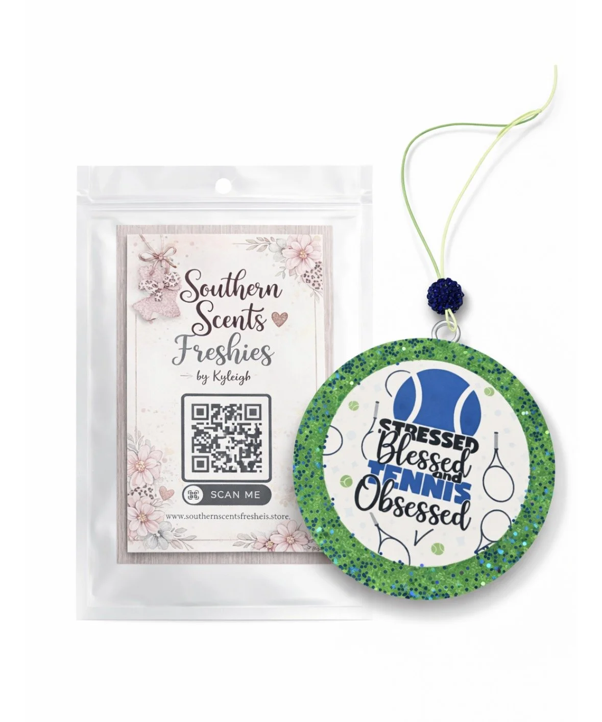 Tennis Lover's Car Freshie