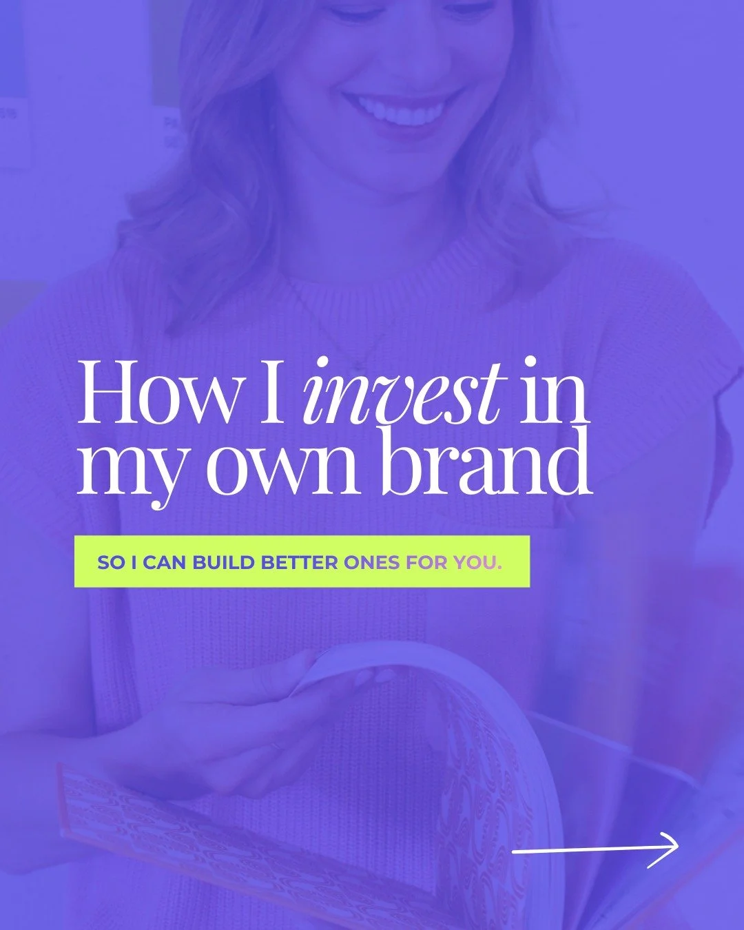 If I&rsquo;m asking you to elevate your brand and invest in growth, I need to be doing the same over here. For me, that looks like working on my mindset, surrounding myself with the right support, strengthening the messaging behind the visuals, and c