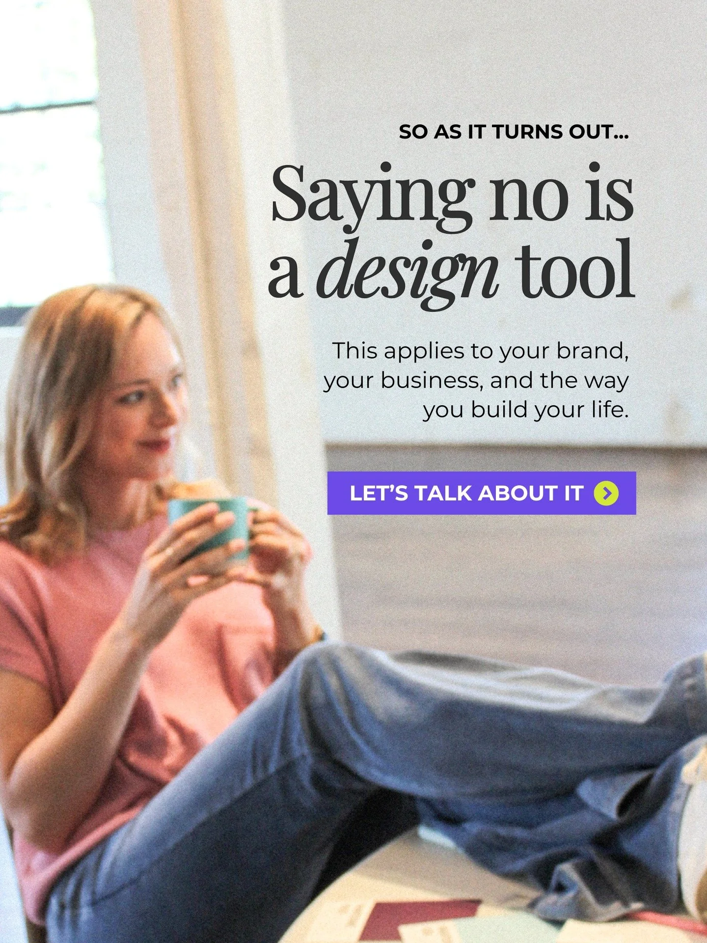 When you say no consistently, you start shaping your brand:

That&rsquo;s why two contractors can feel completely different. One takes anything that comes in, the other is known for a specific type of project and does it well.

Same with wedding phot
