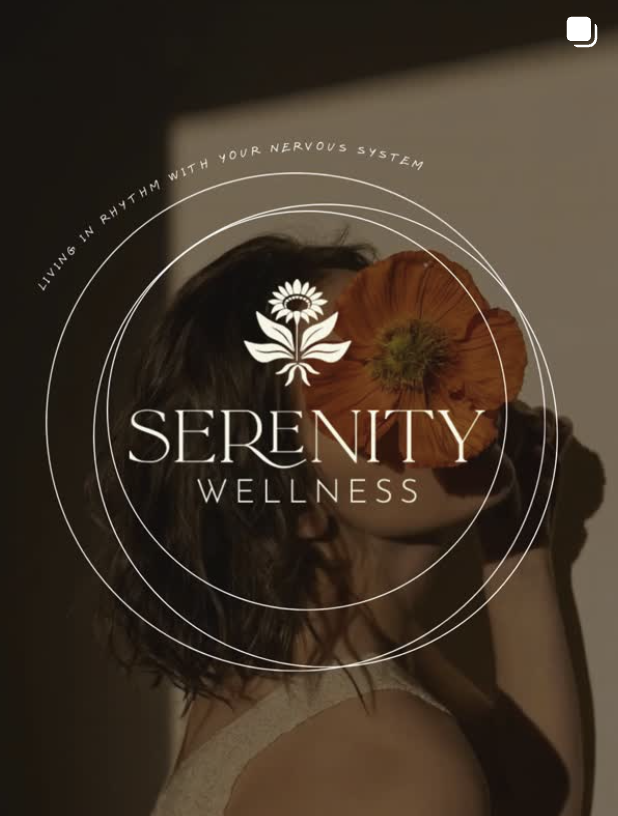 Serenity Wellness logo rebrand for a wholistic healtchare.