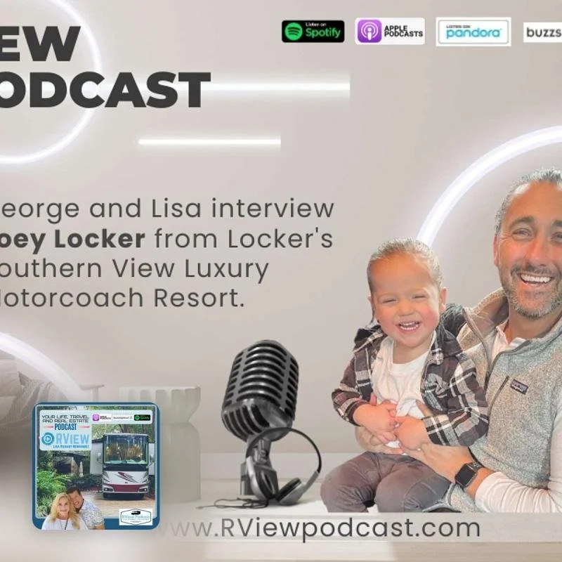 George and Lisa talk with Joey Locker from Locker's Southern View Luxury Motorcoach Resort.
This episode features a conversation about my early experiences in the motorcoach community and the lessons that shaped my approach to creating a high quality