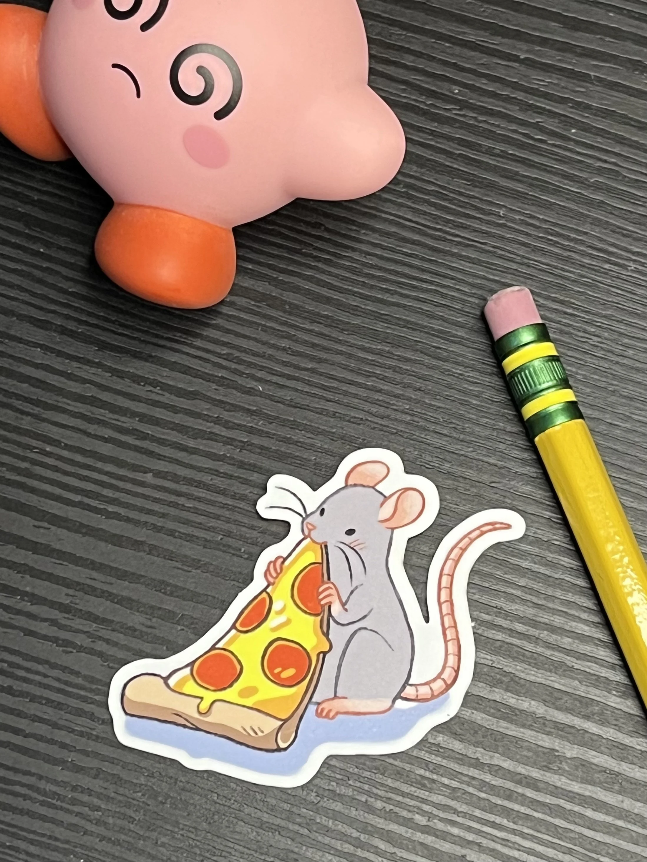 Pizza Rat Sticker 🍕🐀 💕