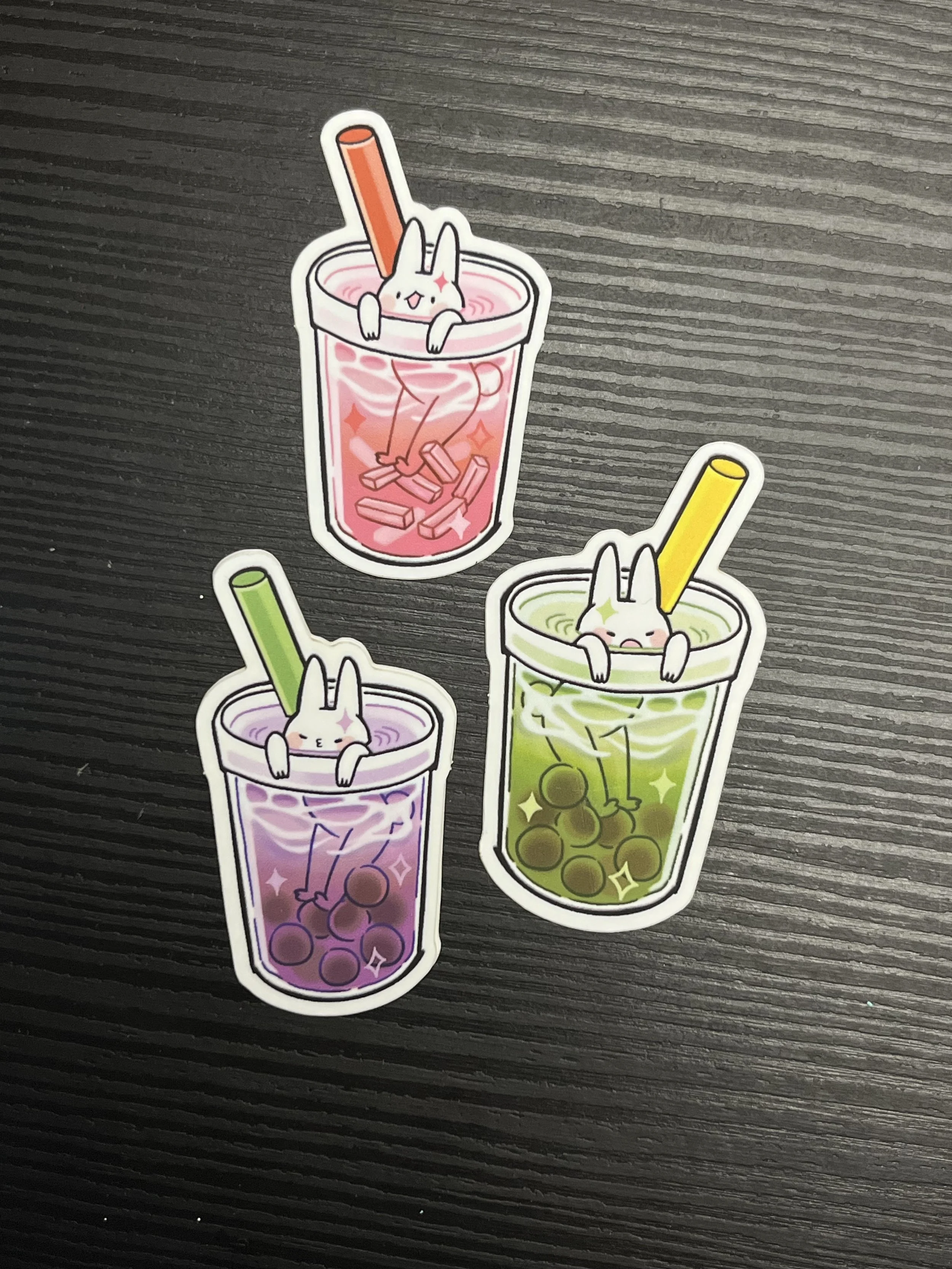 Boba Bun Sticker