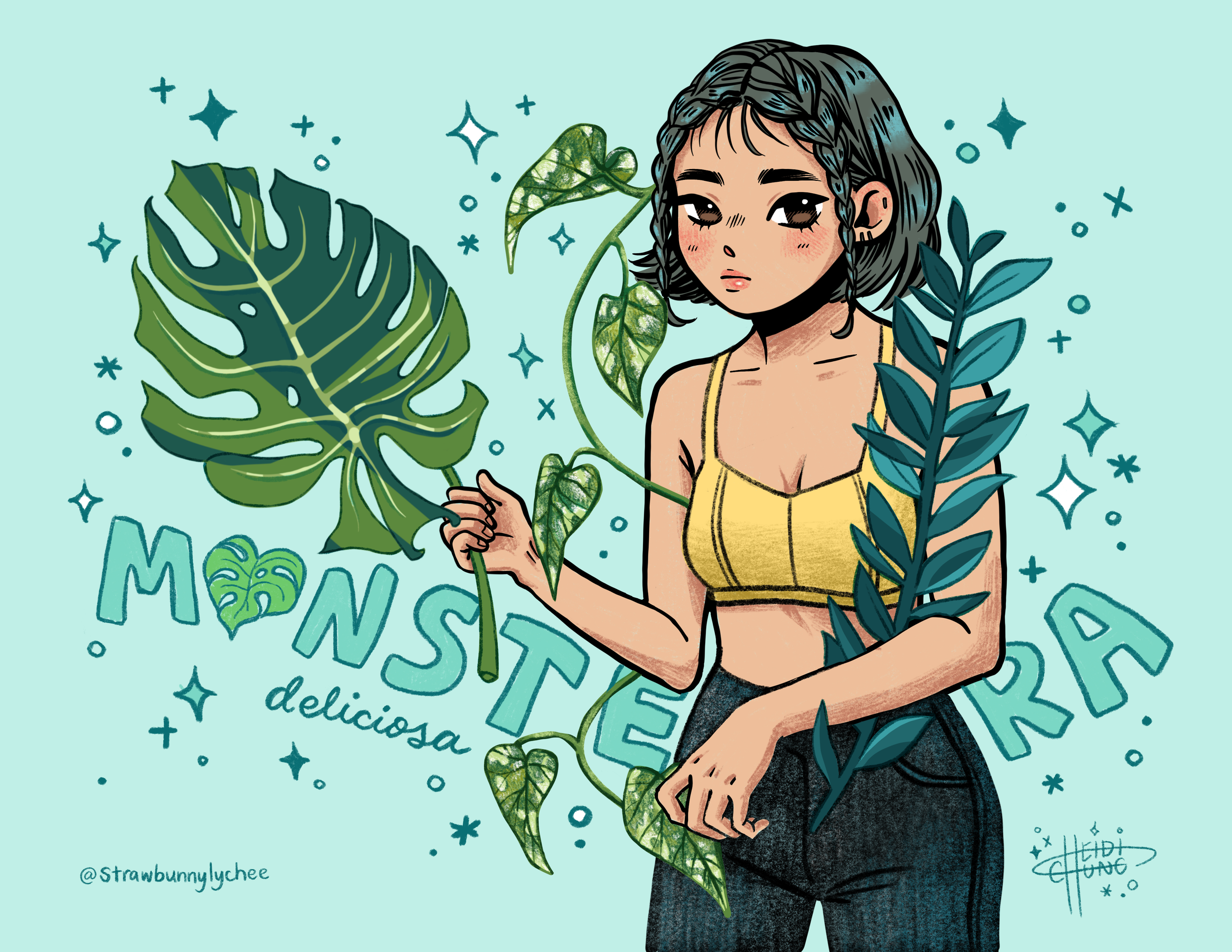 Monstera Girl 🌱