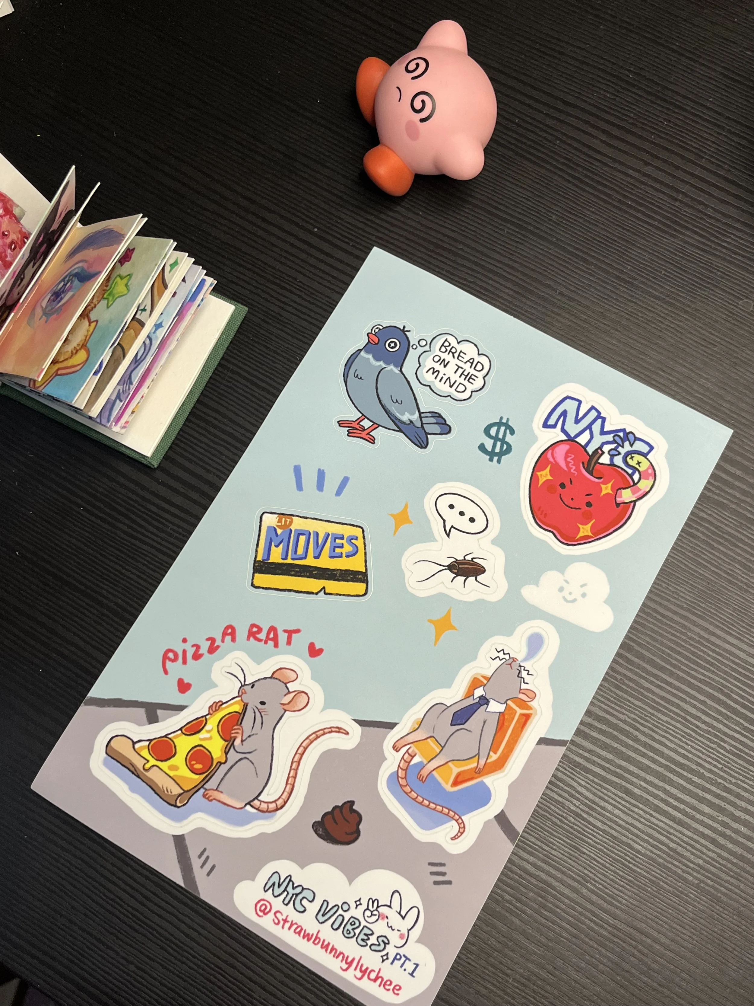 NYC Vibes Pt 1 Sticker Sheet