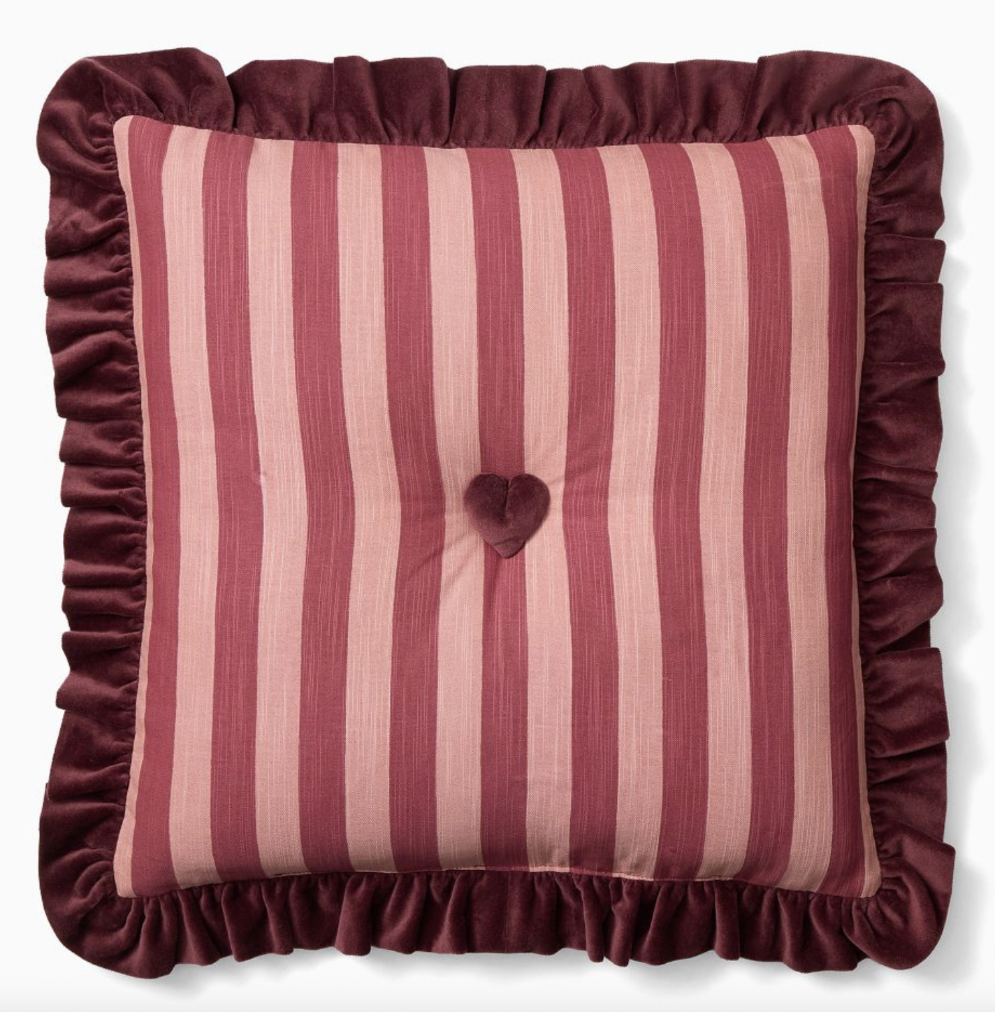 Tufted Heart Pillow Cover