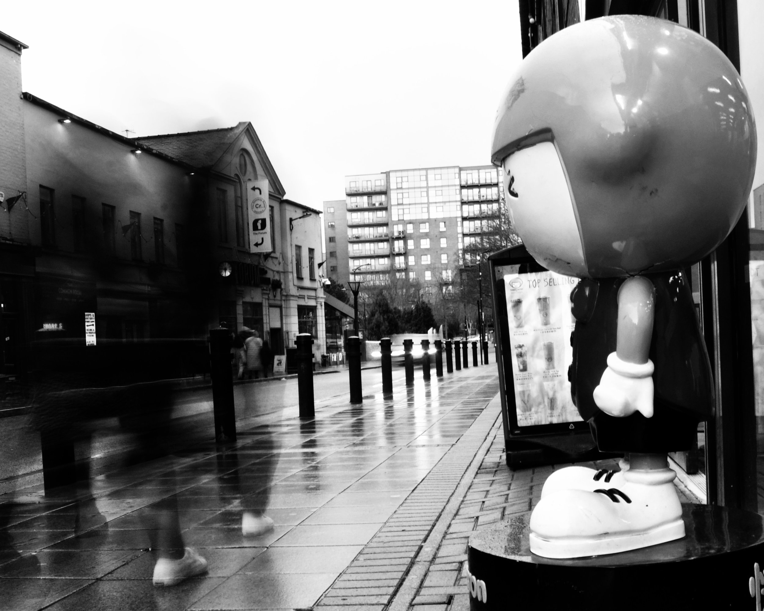 Division Street, Happy Lemon, Sheffield, Black & White