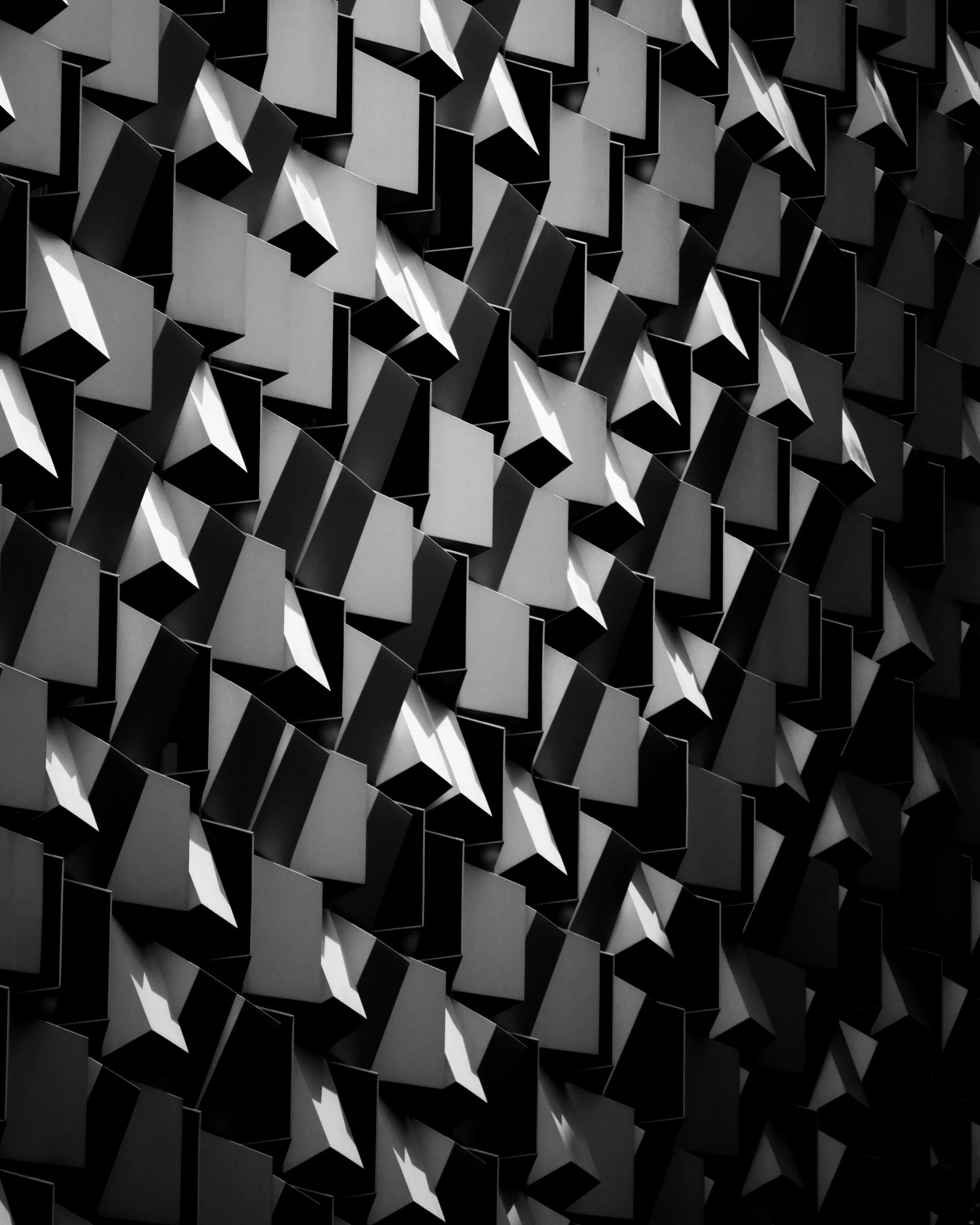 Cheesegrater Building, Sheffield, Black & White