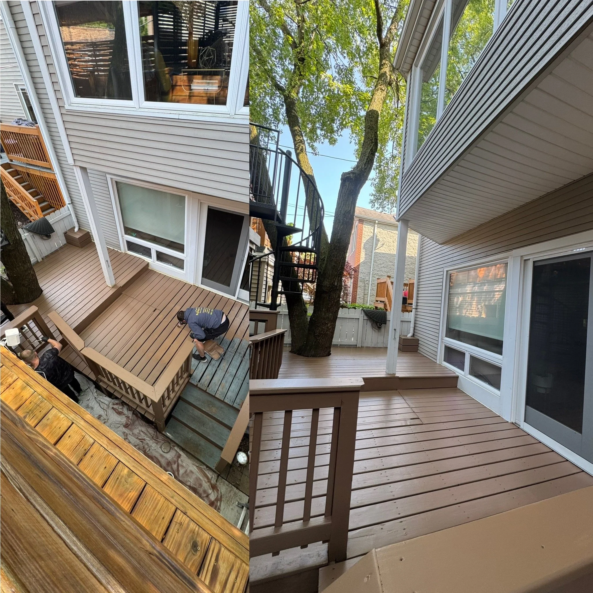 Deck Staining Northbrook