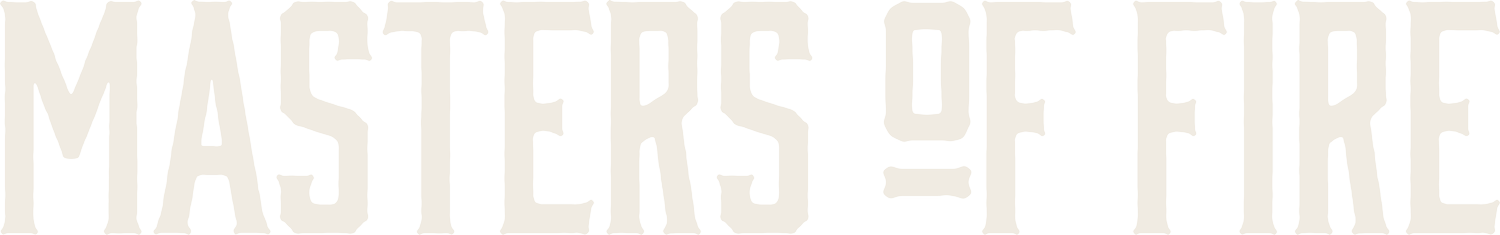 Masters of Fire Festival